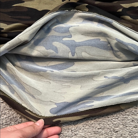 Camouflage Ruched Junior’s Dress - Picture 3 of 5